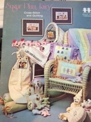 Book cover for Sugar Plum Fairy Cross-SStitch and Quilting by Vanessa Ann