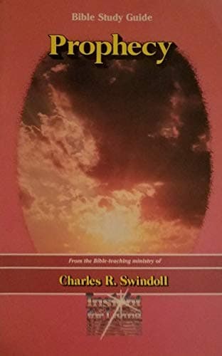 Book cover for Prophecy Bible Study Guide by Charles R. Swindoll