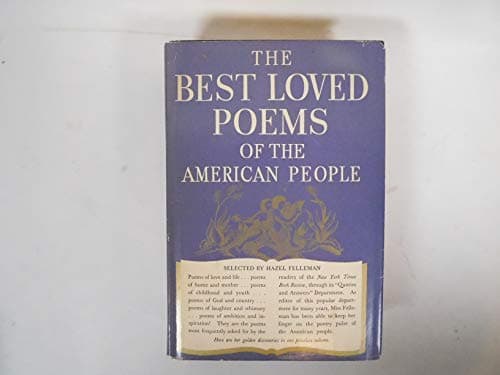Book cover for The Best Loved Poems of the American People by Hazel Felleman