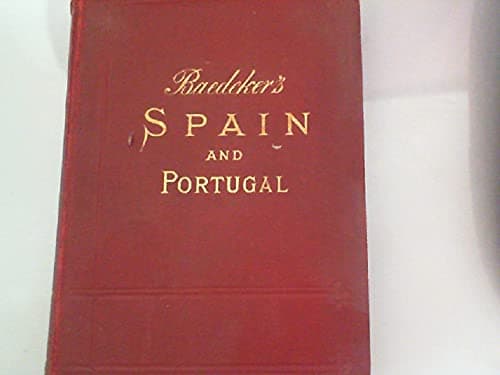 Book cover for Baedeker's Spain and Portugal handbook for travelers by Unknown