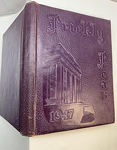 Book cover for 1947 Abilene Christian College yearbook PRICKLY PEAR by Staff