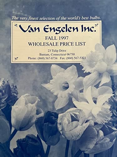 Fall 1997 Wholesale Price List