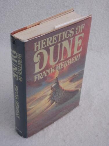 Book cover for Rare Frank Herbert HERETICS OF DUNE 1984 G.P. Putnam's Sons First Edition HC/DJ [Hardcover] Frank Herbert by Frank Herbert