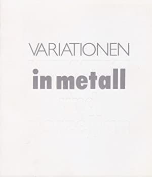 Variationen in Metall und Porzellan / Gretchen Klunder und Jolande Haas Goldberg. Katalog zur Ausstellung im Schmuckmuseum Pforzheim vom 23.Februar bis 14.April 1985 [u.a.]