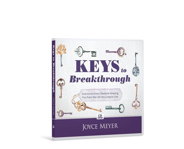 Book cover for 🗝️ Keys to Breakthrough: Overcome Every Obstacle Keeping You from the Life You Long to Live 💿 2-CD Audio Teaching Series 🗝️ by Joyce Meyer by Joyce Meyer