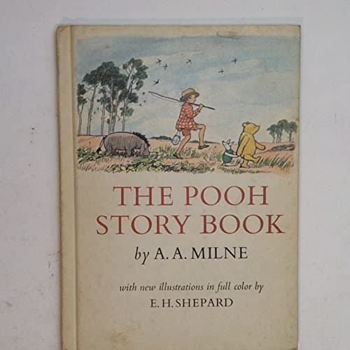 Book cover for The Pooh Story Book by unknown author