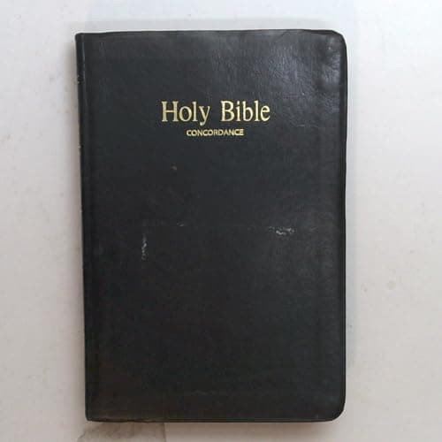 Book cover for Holy Bible with Concordance, King James Version, Red Letter Edition by The Word of God